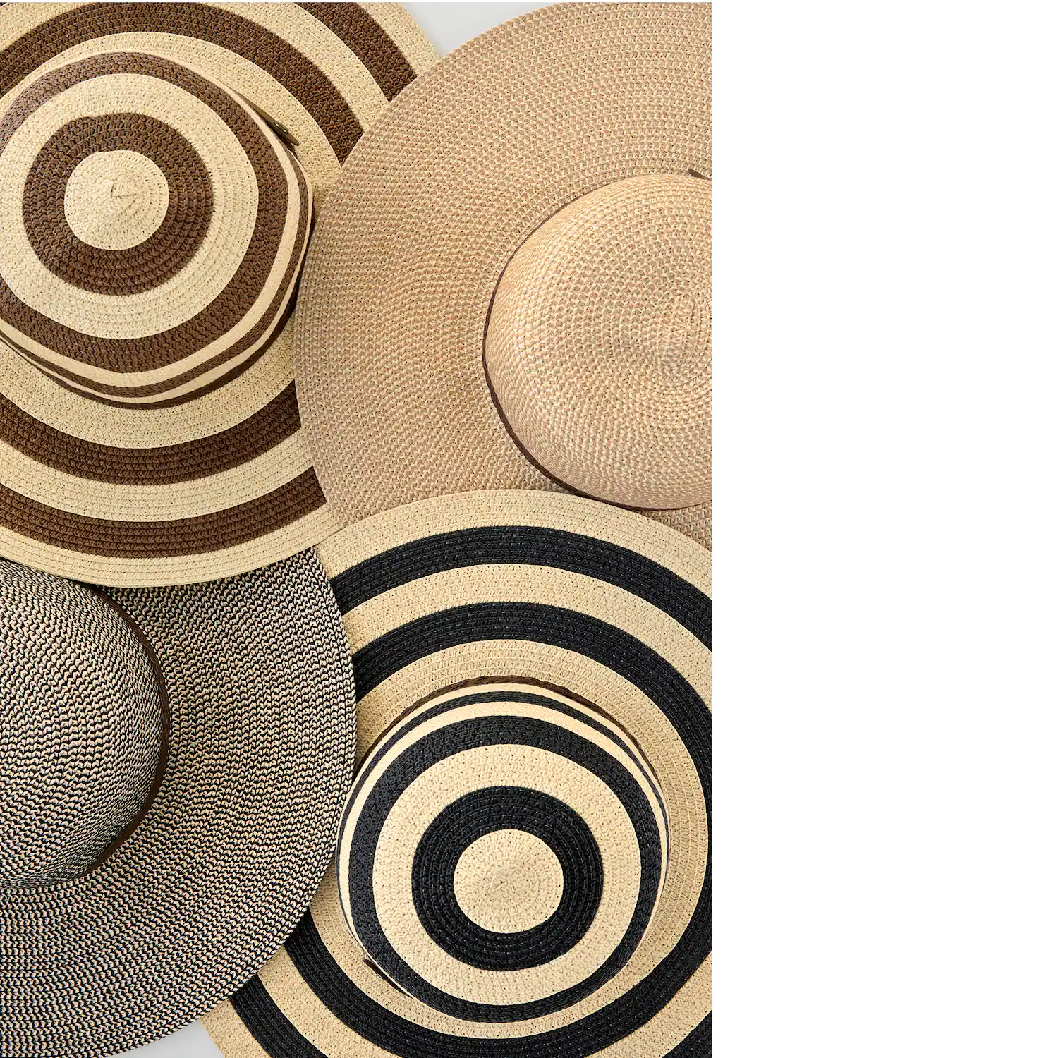 Roll-N-Go Sun Hat Brown and Tan Stripe $16.99 — image 3