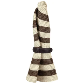 Roll-N-Go Sun Hat Brown and Tan Stripe $16.99